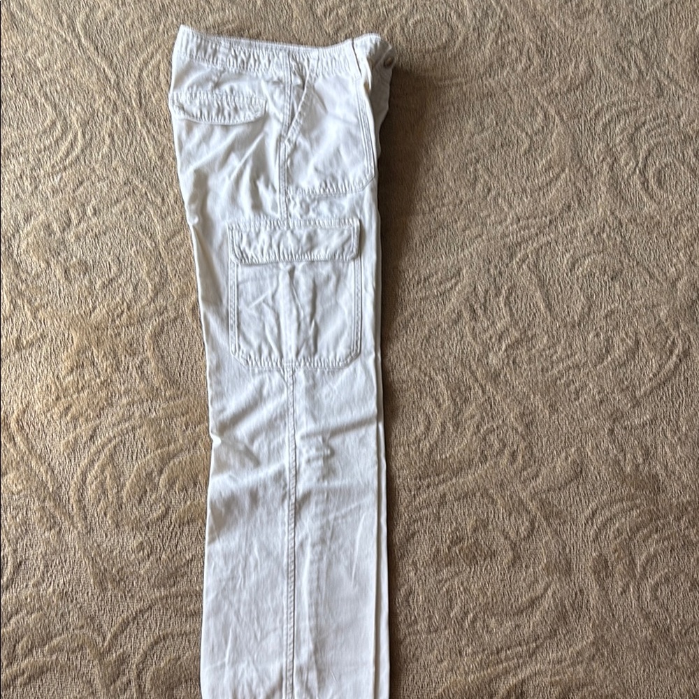 Zara Cream Casual Pants
